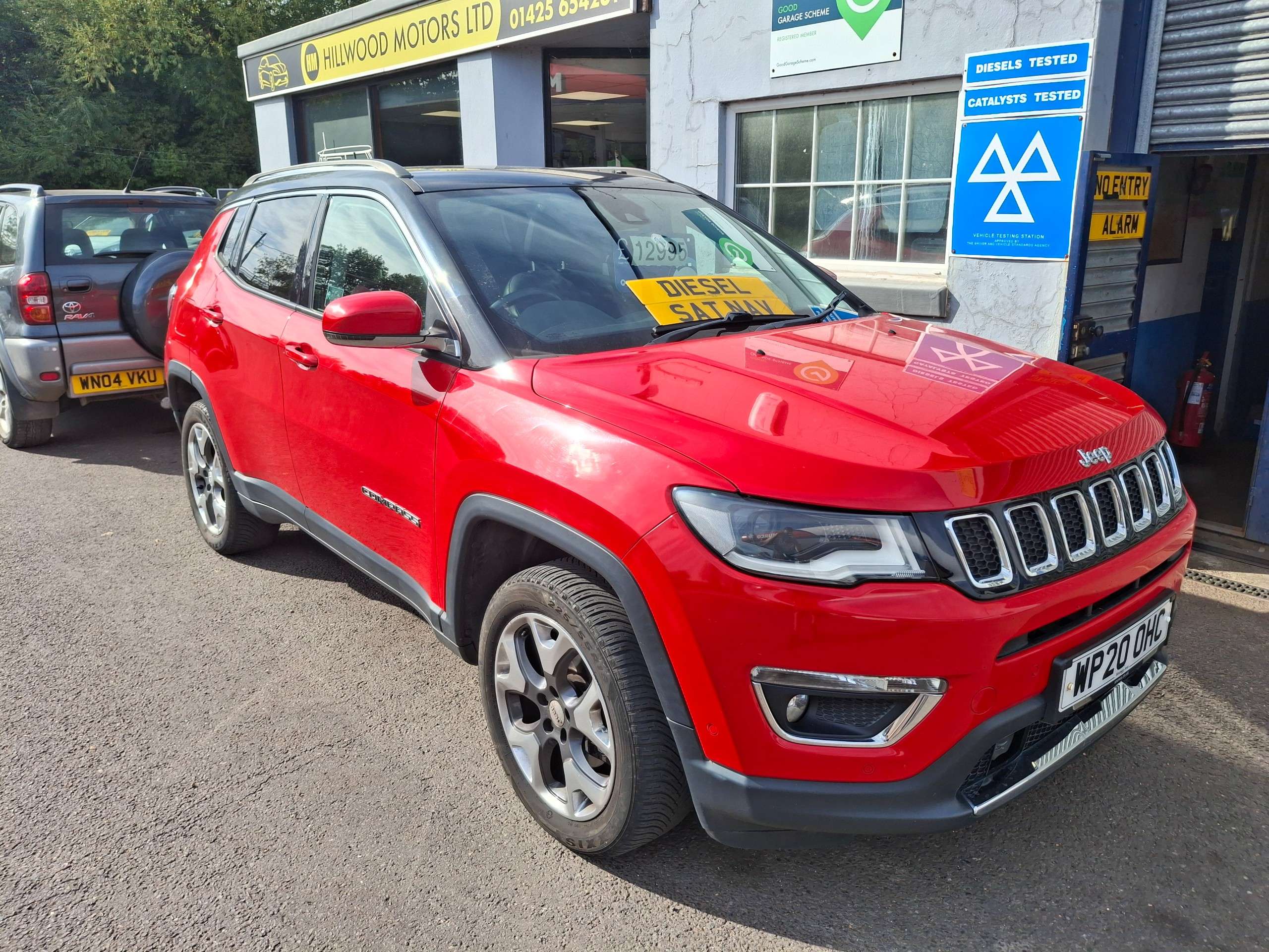 A 2020 JEEP COMPASS 2.0 MultiJetII Limited SUV 5dr Diesel Manual 4WD Euro 6 (s/s) (140 ps) A 2020 JEEP COMPASS 2.0 MultiJetII Limited SUV 5dr Diesel Manual 4WD Euro 6 (s/s) (140 ps)