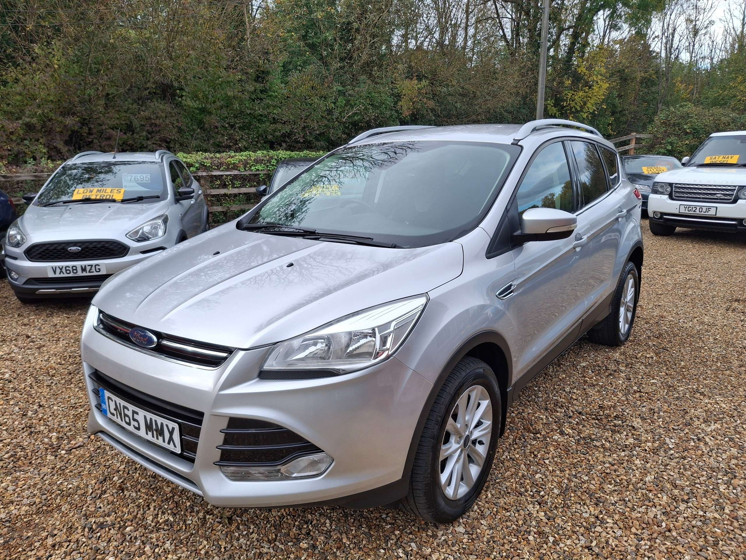 A 2015 FORD KUGA 2.0 TDCi Titanium SUV 5dr Diesel Manual 2WD Euro 6 (s/s) (150 ps) A 2015 FORD KUGA 2.0 TDCi Titanium SUV 5dr Diesel Manual 2WD Euro 6 (s/s) (150 ps)