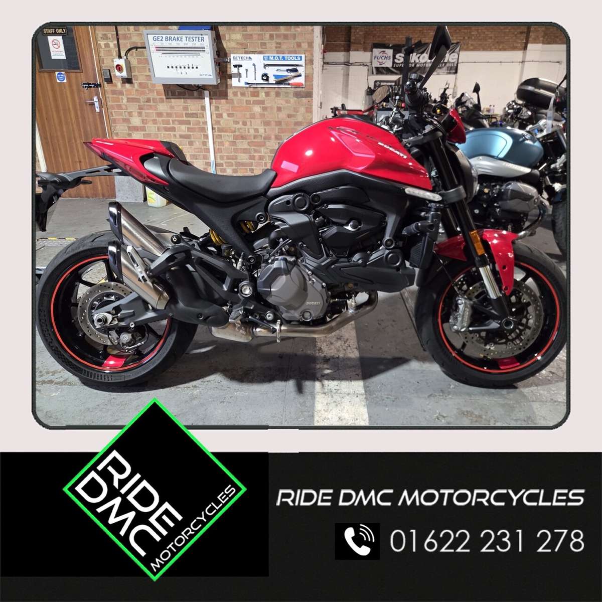 Check out this Ducati Monster 937 2021 Petrol Manual