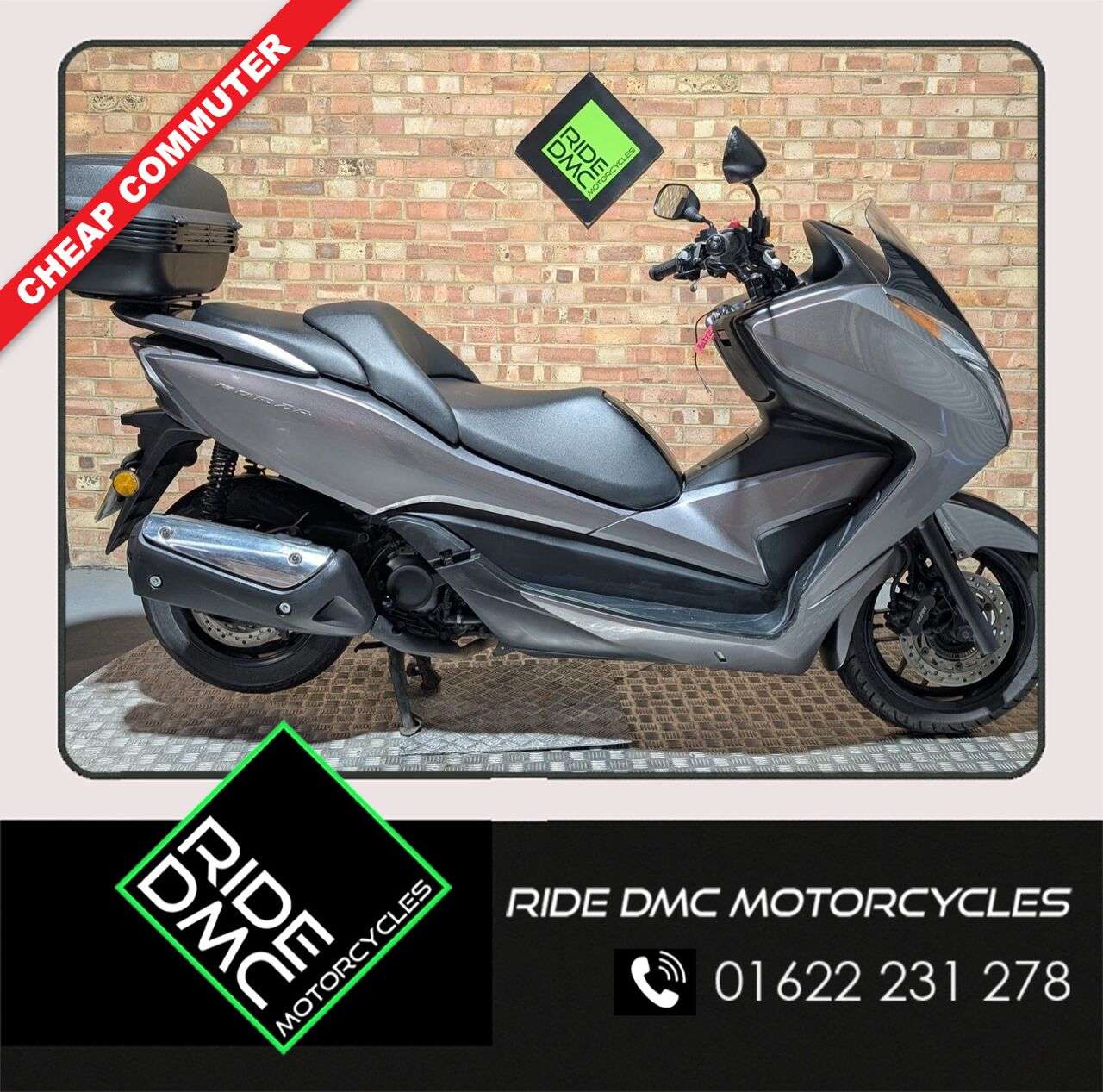A 2016 HONDA FORZA 300 AUTOMATIC - ULEZ COMLIANT - TOP BOX - TIDY BIKE. GREAT RUNNER AND RIDER A 2016 HONDA FORZA 300 AUTOMATIC - ULEZ COMLIANT - TOP BOX - TIDY BIKE. GREAT RUNNER AND RIDER