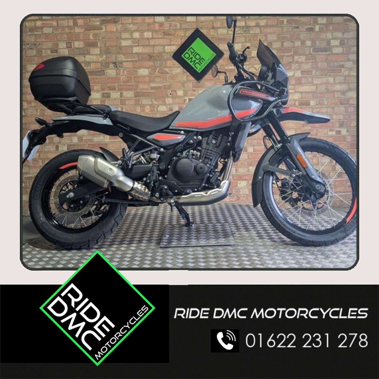 A 2024 ROYAL ENFIELD HIMALAYAN 450 1973 MILES. 2 SERVICES DONE. SCREEN. TOP BOX. IMMACULATE RECENTLY SERVICED A 2024 ROYAL ENFIELD HIMALAYAN 450 1973 MILES. 2 SERVICES DONE. SCREEN. TOP BOX. IMMACULATE RECENTLY SERVICED