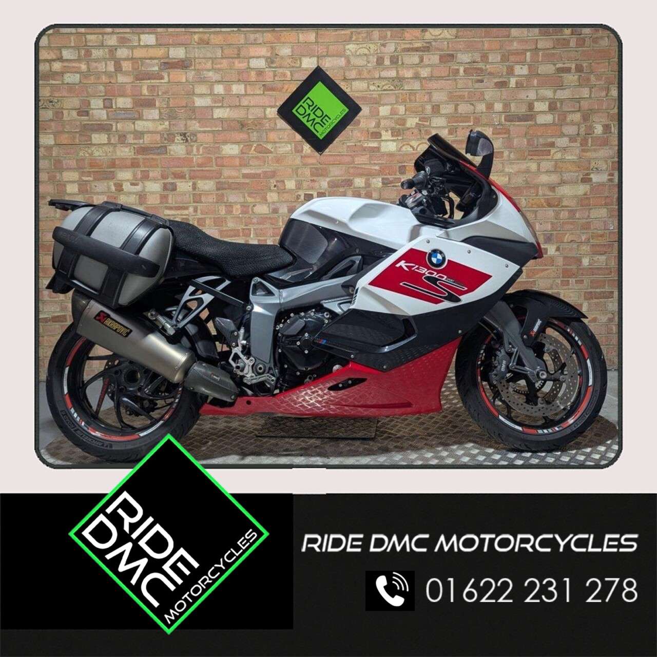 A 2013 BMW K 1300 S ANNIVERSARY - TOP SPEC - AKRAPOVIC - PANNIERS - LOVELY BIKE. BMW LUGGAGE A 2013 BMW K 1300 S ANNIVERSARY - TOP SPEC - AKRAPOVIC - PANNIERS - LOVELY BIKE. BMW LUGGAGE