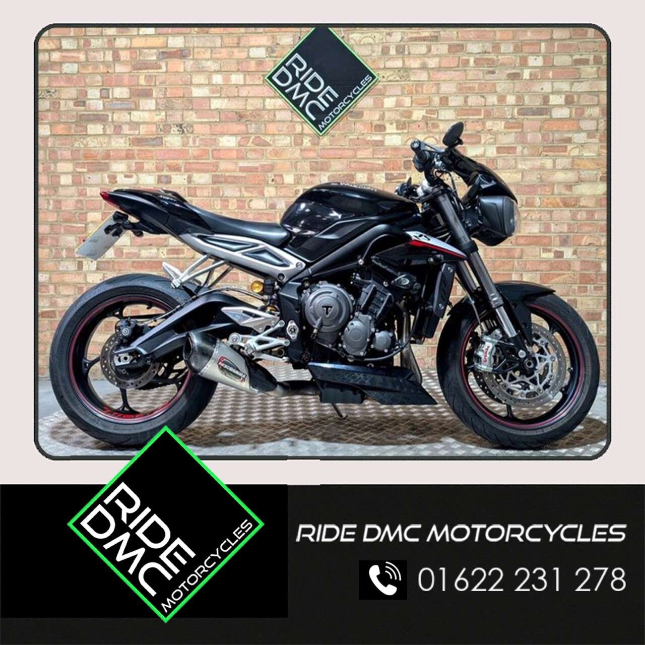 A 2017 TRIUMPH STREET TRIPLE 765 RS. 17. FSH. 9K MILES. YOSHI DECAT. MANY EXTRAS. LOVELY BIKE RS MODEL - LOW A 2017 TRIUMPH STREET TRIPLE 765 RS. 17. FSH. 9K MILES. YOSHI DECAT. MANY EXTRAS. LOVELY BIKE RS MODEL - LOW