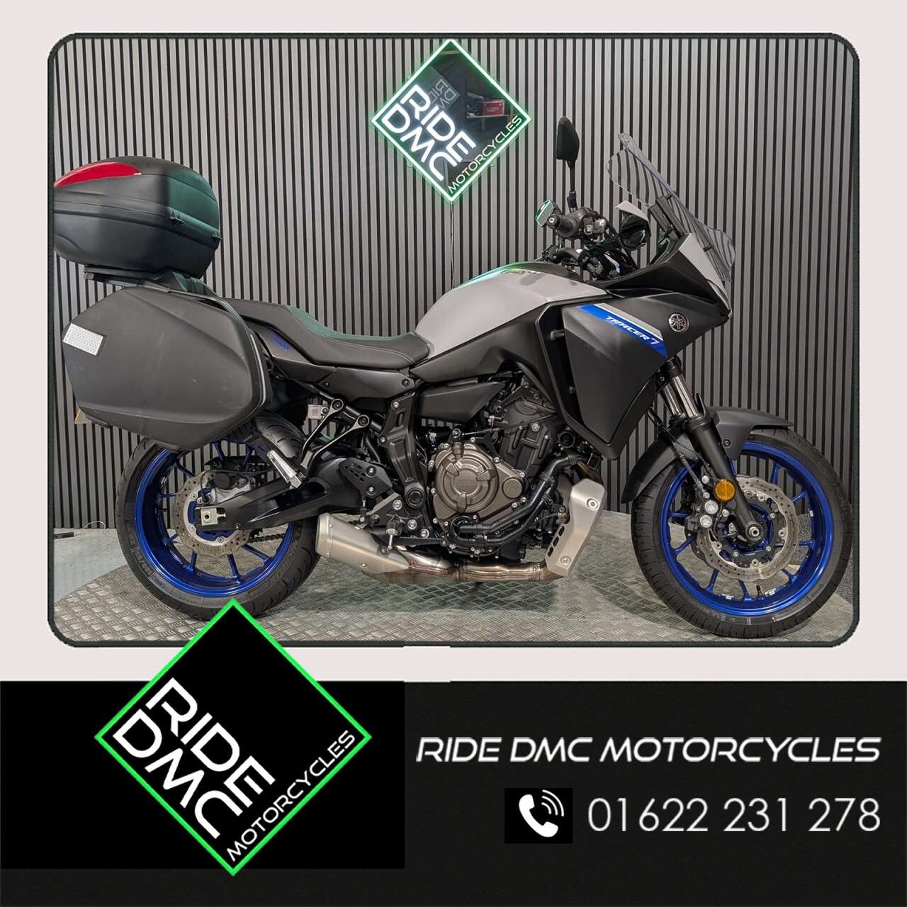 A 2022 YAMAHA TRACER 700 ONE OWNER - LOW MILEAGE - FULL LUGGAGE - LOVELY BIKE. FULL LUGGAGE - ULEZ C A 2022 YAMAHA TRACER 700 ONE OWNER - LOW MILEAGE - FULL LUGGAGE - LOVELY BIKE. FULL LUGGAGE - ULEZ C