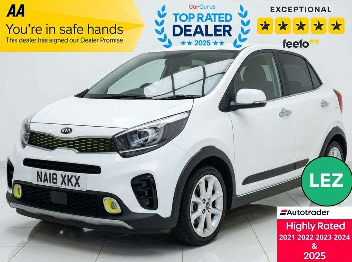 A 2018 KIA PICANTO 1.25 X-Line S Hatchback 5dr Petrol Manual Euro 6 (83 bhp) Part Exchange Wel A 2018 KIA PICANTO 1.25 X-Line S Hatchback 5dr Petrol Manual Euro 6 (83 bhp) Part Exchange Wel