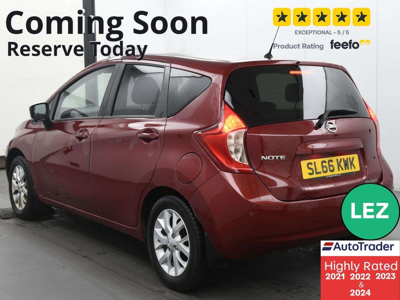 2016 NISSAN NOTE 2016 NISSAN NOTE