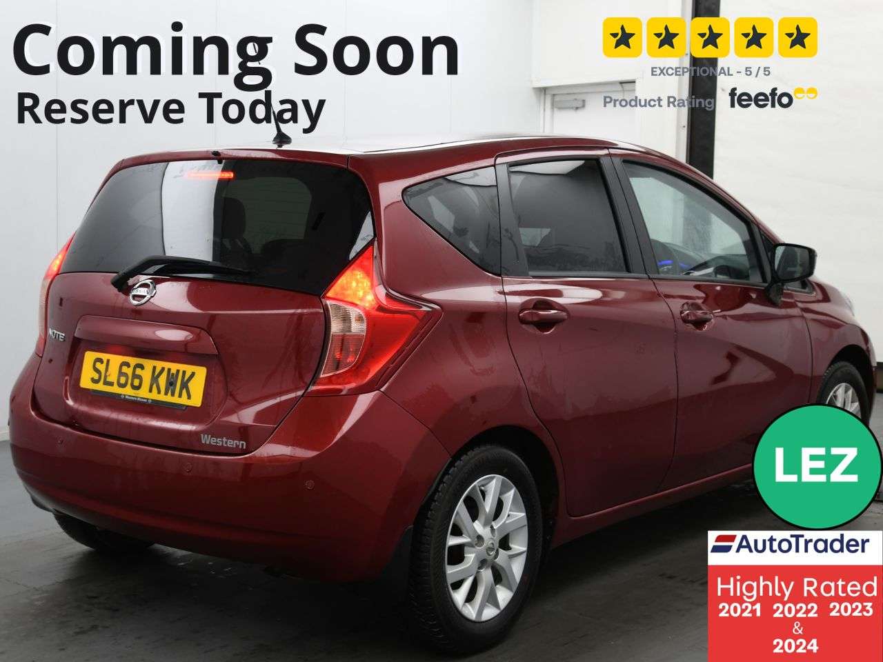 2016 NISSAN NOTE 2016 NISSAN NOTE