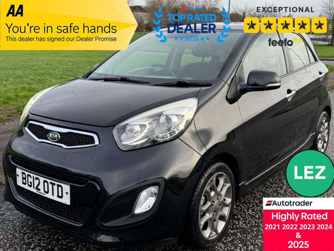 A 2012 KIA PICANTO 1.25 3 Hatchback 5dr Petrol Manual Euro 5 (84 bhp) Part Exchange Welcome A 2012 KIA PICANTO 1.25 3 Hatchback 5dr Petrol Manual Euro 5 (84 bhp) Part Exchange Welcome