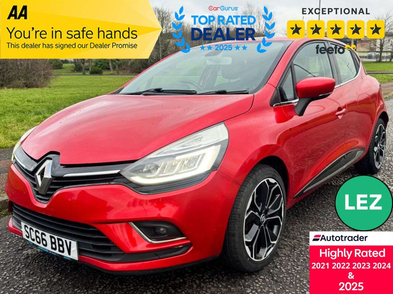 A 2016 RENAULT CLIO 1.5 dCi Dynamique S Nav Hatchback 5dr Diesel Manual Euro 6 (s/s) (90 ps) Pa A 2016 RENAULT CLIO 1.5 dCi Dynamique S Nav Hatchback 5dr Diesel Manual Euro 6 (s/s) (90 ps) Pa