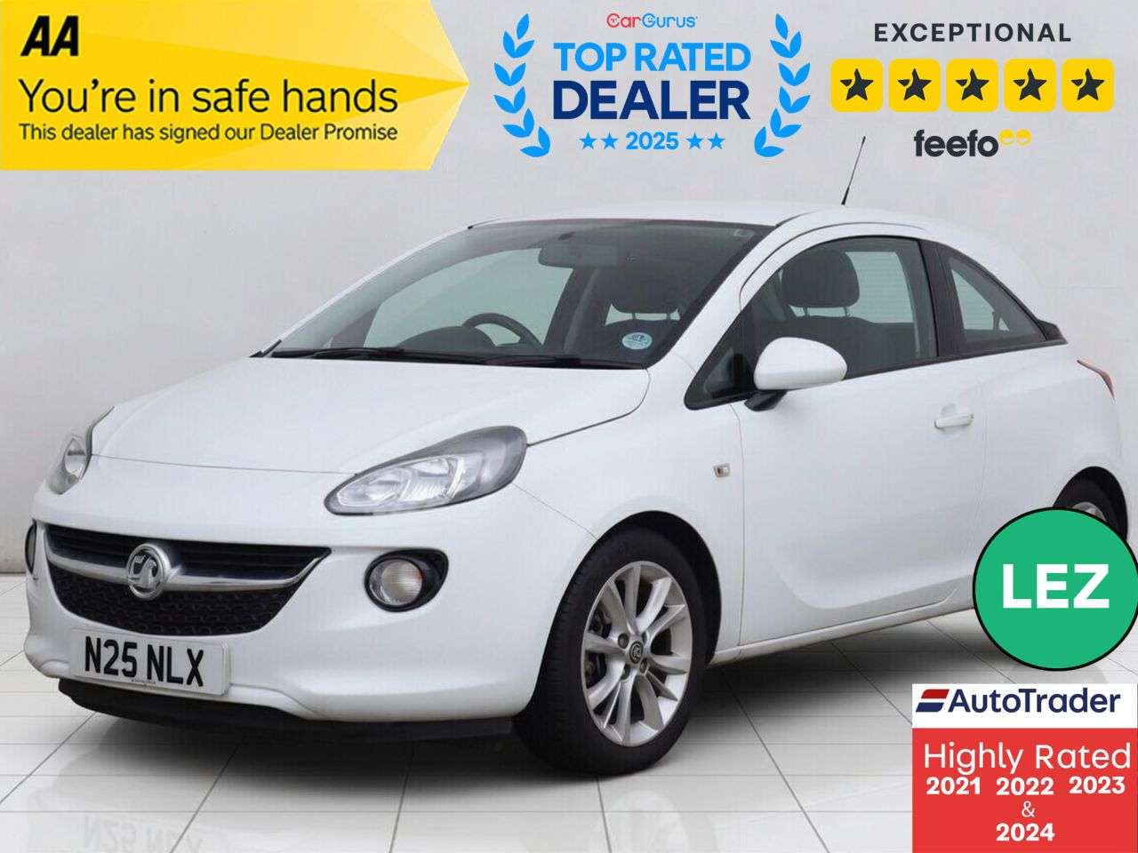 A 2014 VAUXHALL ADAM 1.2 16v JAM Hatchback 3dr Petrol Manual Euro 5 (70 ps) 2 Keys - Media Conne A 2014 VAUXHALL ADAM 1.2 16v JAM Hatchback 3dr Petrol Manual Euro 5 (70 ps) 2 Keys - Media Conne
