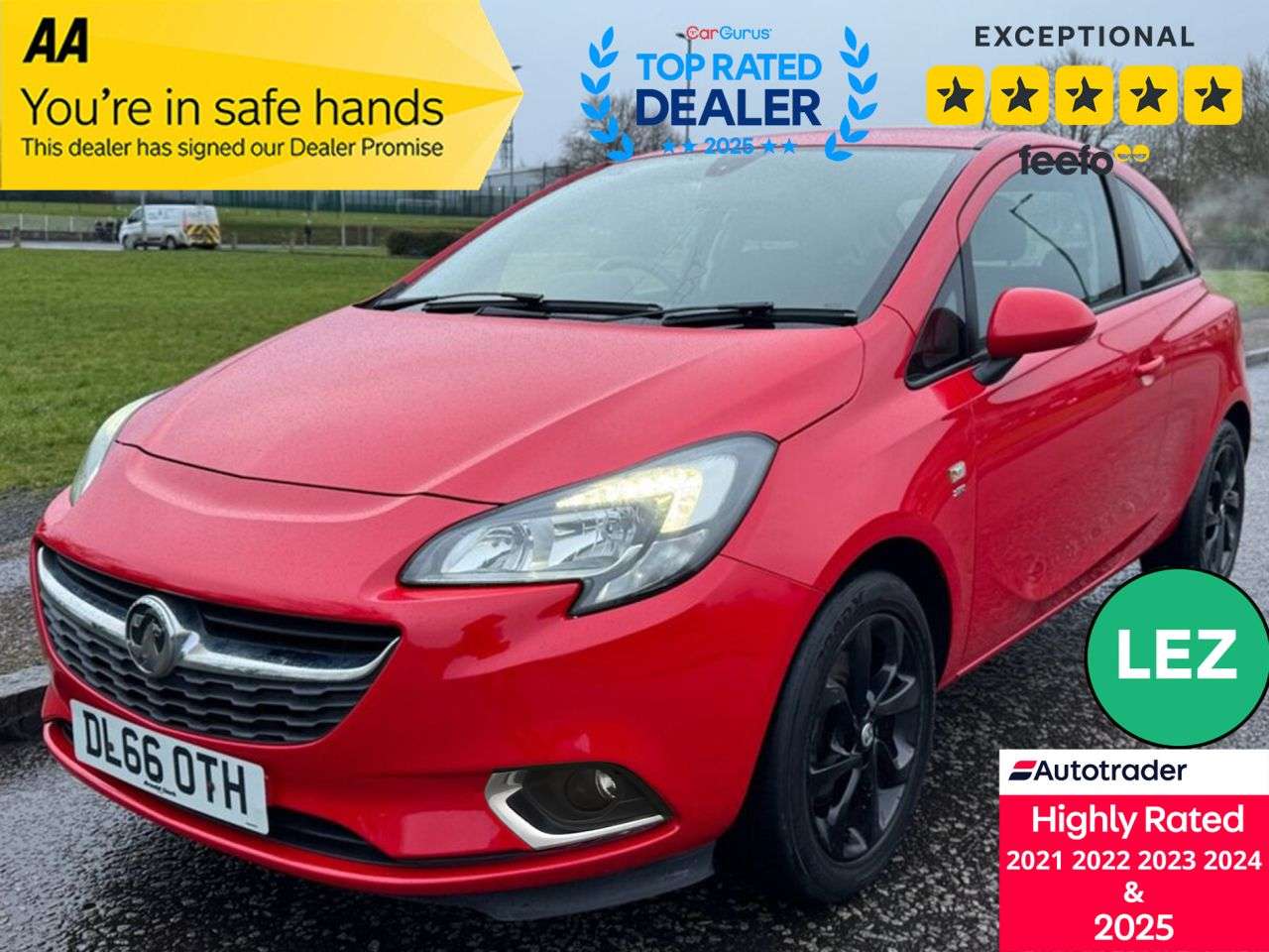 A 2016 VAUXHALL CORSA 1.0i Turbo ecoFLEX SRi Hatchback 3dr Petrol Manual Euro 6 (s/s) (90 ps) Par A 2016 VAUXHALL CORSA 1.0i Turbo ecoFLEX SRi Hatchback 3dr Petrol Manual Euro 6 (s/s) (90 ps) Par
