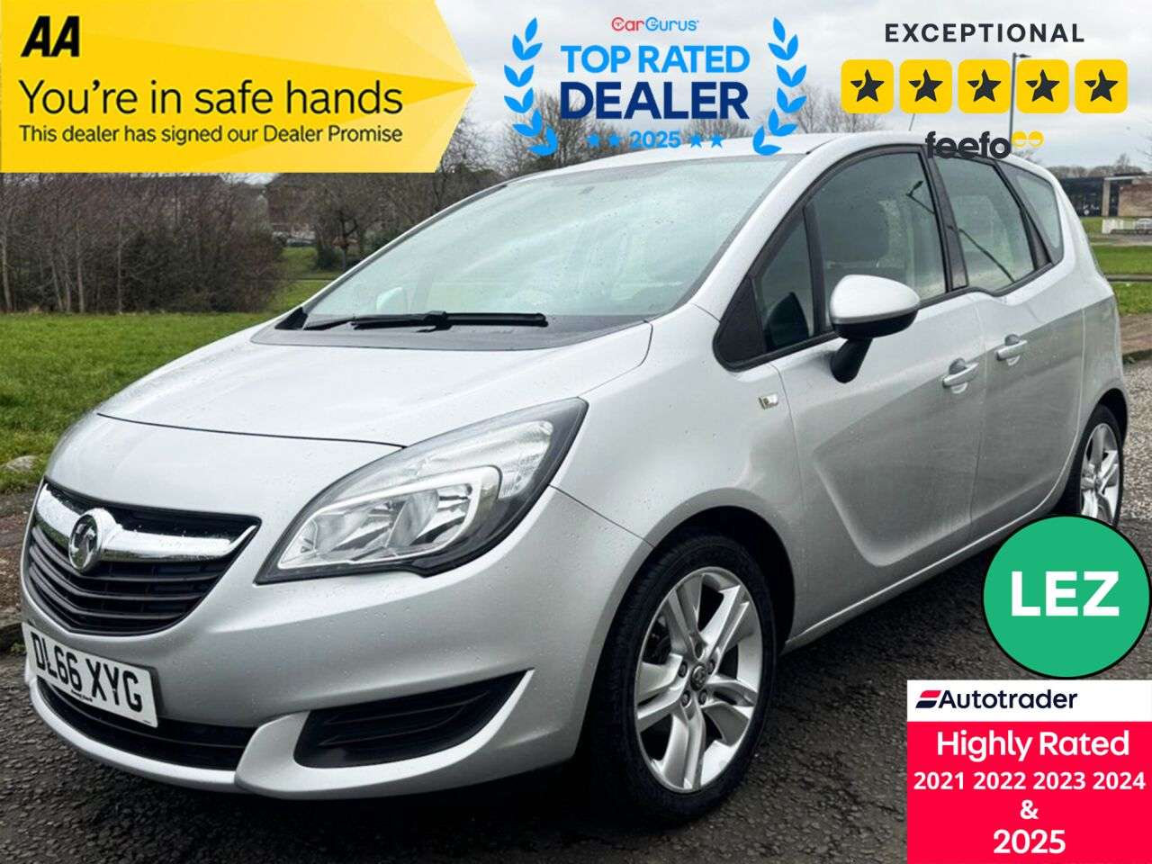 A 2016 VAUXHALL MERIVA 1.4i Club MPV 5dr Petrol Manual Euro 6 (100 ps) Part Exchange Welcome A 2016 VAUXHALL MERIVA 1.4i Club MPV 5dr Petrol Manual Euro 6 (100 ps) Part Exchange Welcome