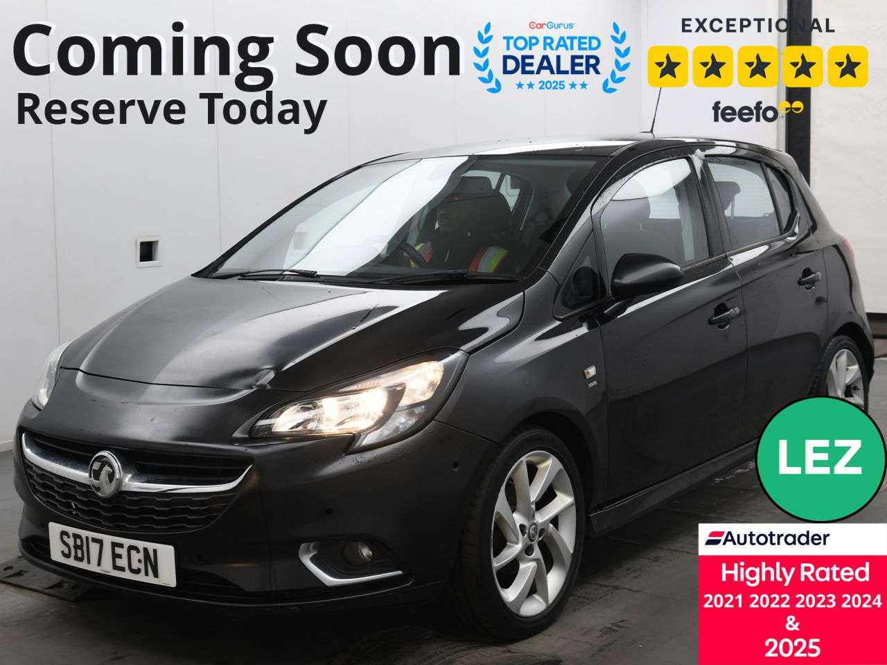 A 2017 VAUXHALL CORSA 1.4i ecoFLEX SRi VX Line Hatchback 5dr Petrol Manual Euro 6 (90 ps) A 2017 VAUXHALL CORSA 1.4i ecoFLEX SRi VX Line Hatchback 5dr Petrol Manual Euro 6 (90 ps)