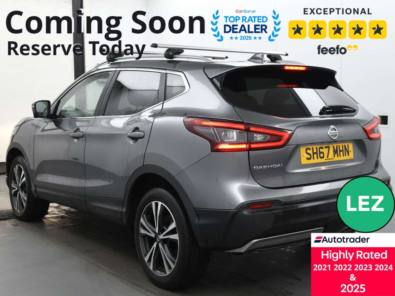 A 2017 NISSAN QASHQAI 1.5 dCi N-Connecta SUV 5dr Diesel Manual Euro 6 (s/s) (110 ps) Part Ex Welc A 2017 NISSAN QASHQAI 1.5 dCi N-Connecta SUV 5dr Diesel Manual Euro 6 (s/s) (110 ps) Part Ex Welc