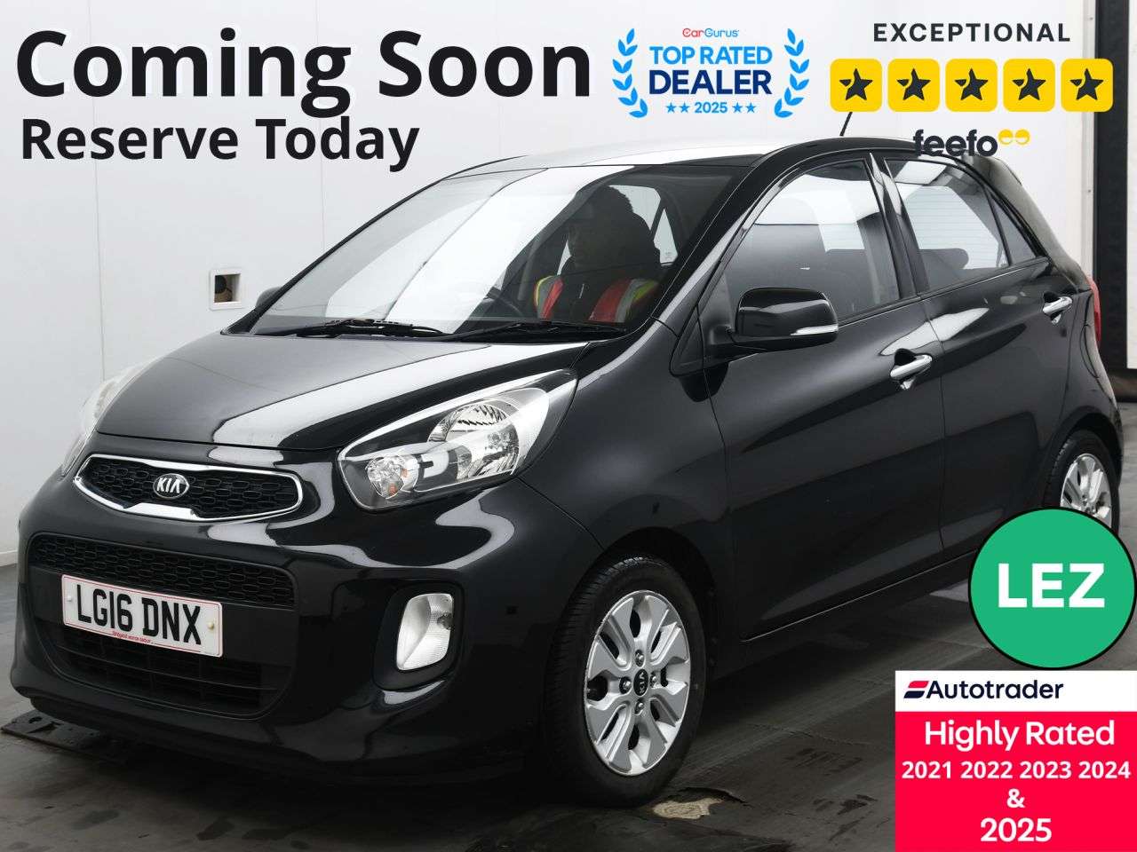 A 2016 KIA PICANTO 1.0 2 Hatchback 5dr Petrol Manual Euro 6 (65 bhp) Part Exchange Welcome A 2016 KIA PICANTO 1.0 2 Hatchback 5dr Petrol Manual Euro 6 (65 bhp) Part Exchange Welcome