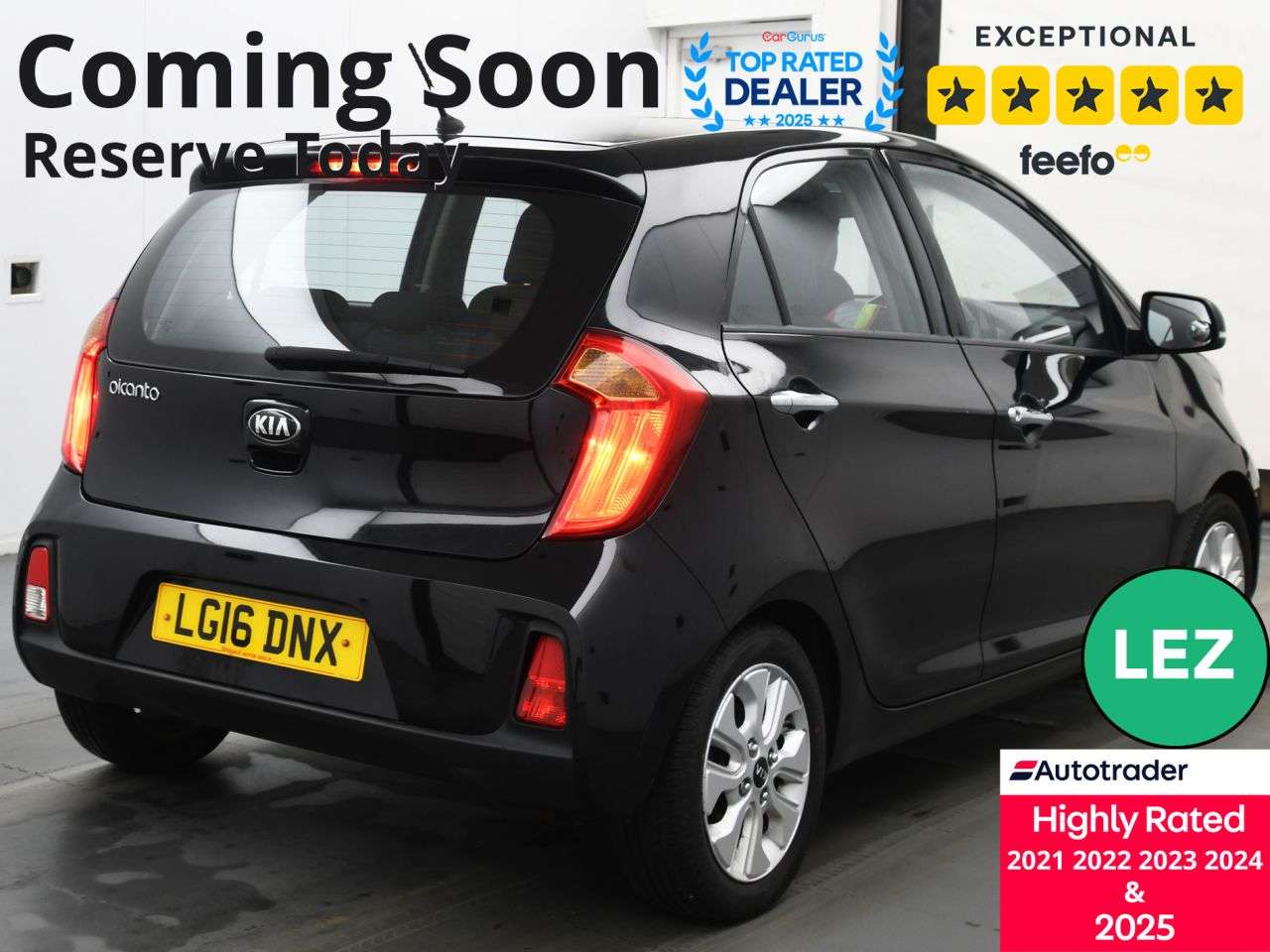 A 2016 KIA PICANTO 1.0 2 Hatchback 5dr Petrol Manual Euro 6 (65 bhp) Part Exchange Welcome A 2016 KIA PICANTO 1.0 2 Hatchback 5dr Petrol Manual Euro 6 (65 bhp) Part Exchange Welcome