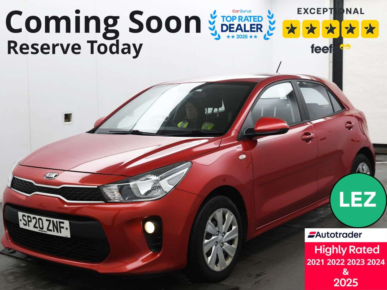A 2020 KIA RIO 1.25 1 Hatchback 5dr Petrol Manual Euro 6 (s/s) (83 bhp) Part Exchange Welc A 2020 KIA RIO 1.25 1 Hatchback 5dr Petrol Manual Euro 6 (s/s) (83 bhp) Part Exchange Welc
