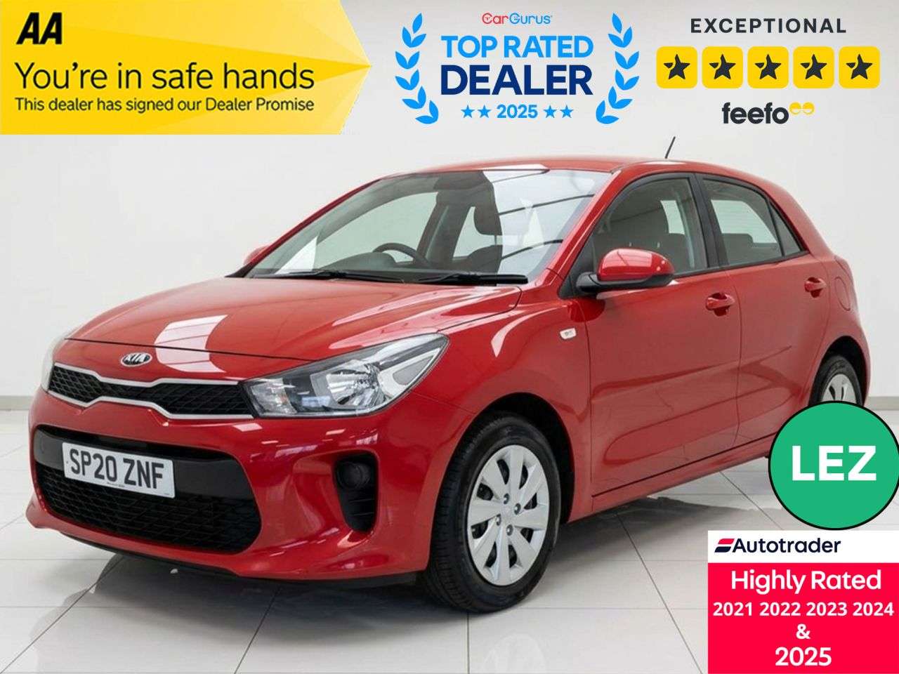 A 2020 KIA RIO 1.25 1 Hatchback 5dr Petrol Manual Euro 6 (s/s) (83 bhp) Part Exchange Welc A 2020 KIA RIO 1.25 1 Hatchback 5dr Petrol Manual Euro 6 (s/s) (83 bhp) Part Exchange Welc