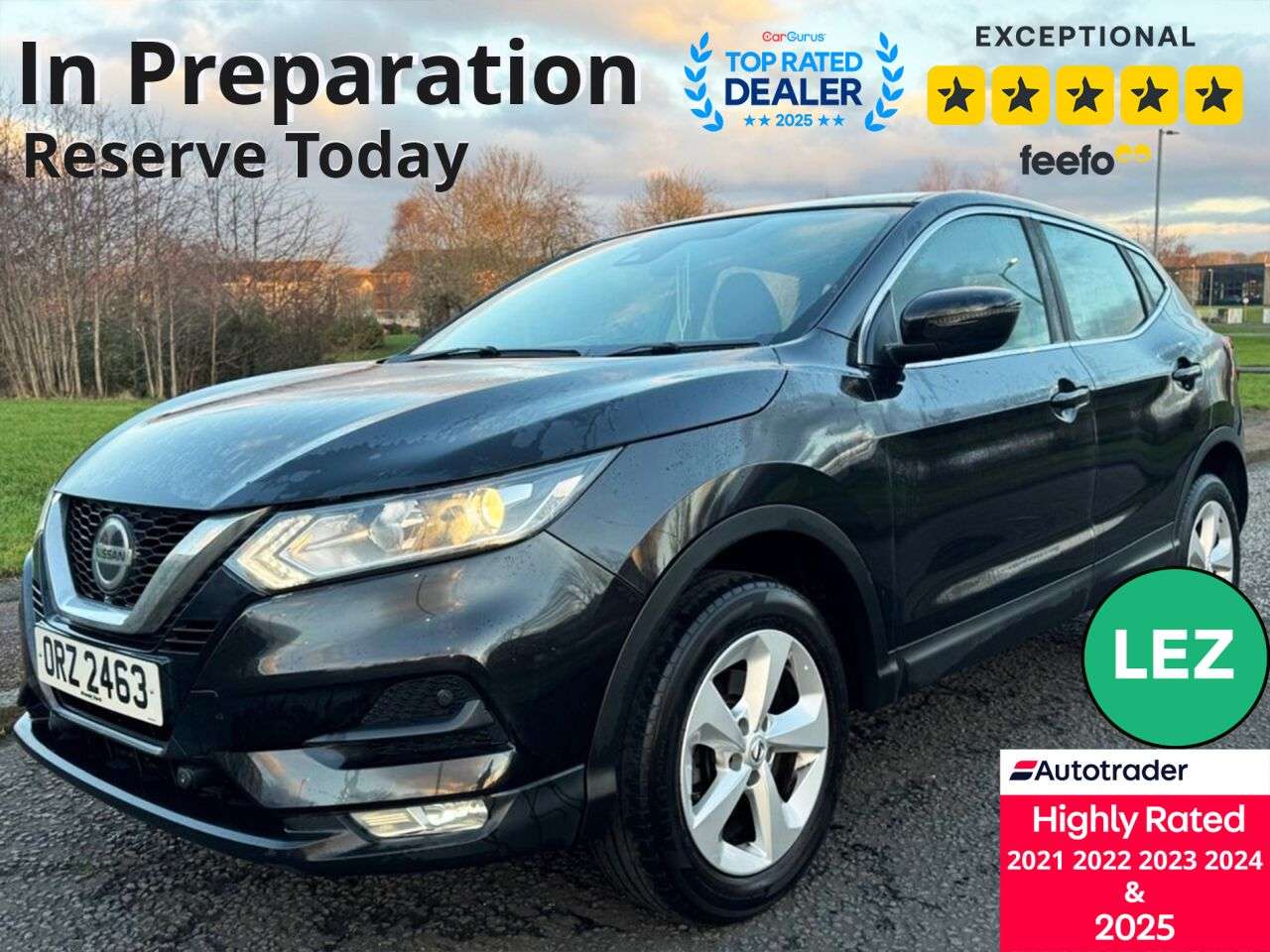 A 2018 NISSAN QASHQAI 1.5 dCi Acenta SUV 5dr Diesel Manual Euro 6 (s/s) (110 ps) Part Ex Welcome A 2018 NISSAN QASHQAI 1.5 dCi Acenta SUV 5dr Diesel Manual Euro 6 (s/s) (110 ps) Part Ex Welcome