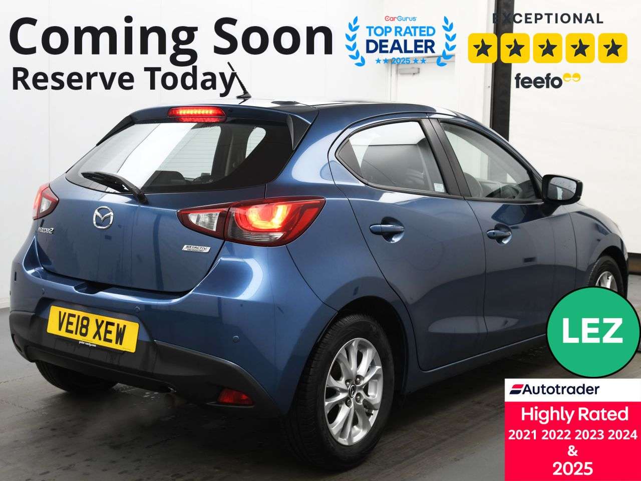 A 2018 MAZDA MAZDA2 1.5 SKYACTIV-G SE-L Nav+ Hatchback 5dr Petrol Manual Euro 6 (s/s) (90 ps) P A 2018 MAZDA MAZDA2 1.5 SKYACTIV-G SE-L Nav+ Hatchback 5dr Petrol Manual Euro 6 (s/s) (90 ps) P