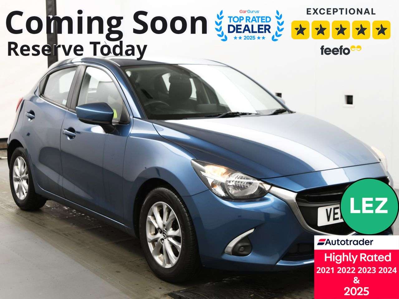 A 2018 MAZDA MAZDA2 1.5 SKYACTIV-G SE-L Nav+ Hatchback 5dr Petrol Manual Euro 6 (s/s) (90 ps) P A 2018 MAZDA MAZDA2 1.5 SKYACTIV-G SE-L Nav+ Hatchback 5dr Petrol Manual Euro 6 (s/s) (90 ps) P