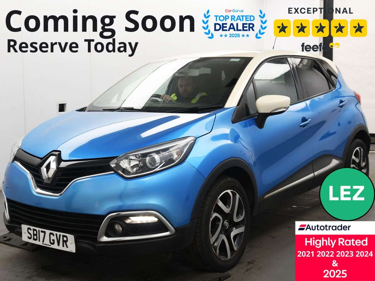 A 2017 RENAULT CAPTUR 0.9 TCe ENERGY Dynamique S Nav SUV 5dr Petrol Manual Euro 6 (s/s) (90 ps) P A 2017 RENAULT CAPTUR 0.9 TCe ENERGY Dynamique S Nav SUV 5dr Petrol Manual Euro 6 (s/s) (90 ps) P
