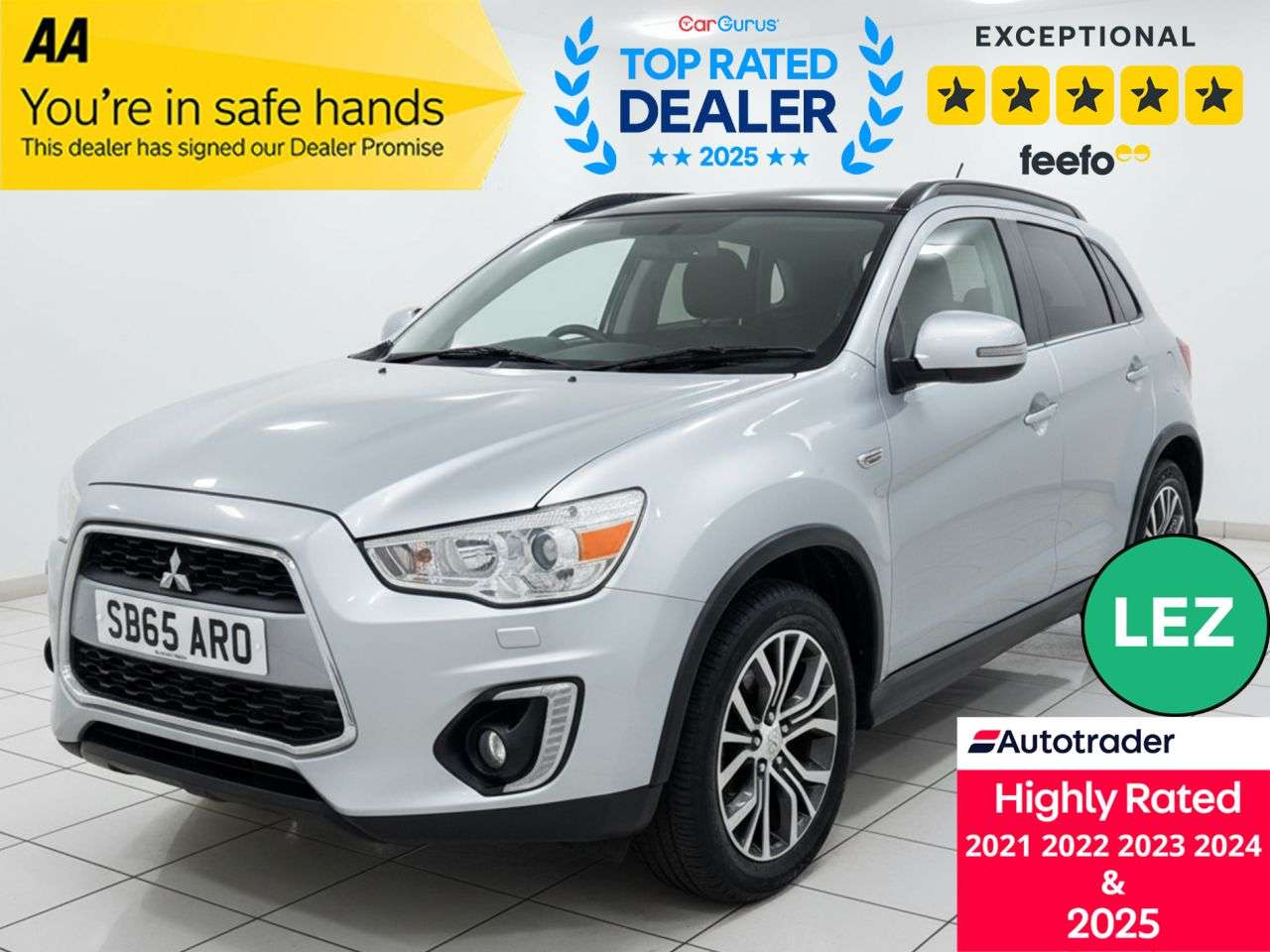 A 2015 MITSUBISHI ASX 1.6D ZC-H SUV 5dr Diesel Manual 4WD Euro 6 (s/s) (112 ps) Part Exchange Wel A 2015 MITSUBISHI ASX 1.6D ZC-H SUV 5dr Diesel Manual 4WD Euro 6 (s/s) (112 ps) Part Exchange Wel