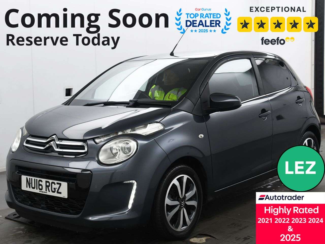 A 2016 CITROEN C1 1.2 PureTech Flair Hatchback 5dr Petrol Manual Euro 6 (82 ps) P/X Welcome - A 2016 CITROEN C1 1.2 PureTech Flair Hatchback 5dr Petrol Manual Euro 6 (82 ps) P/X Welcome -