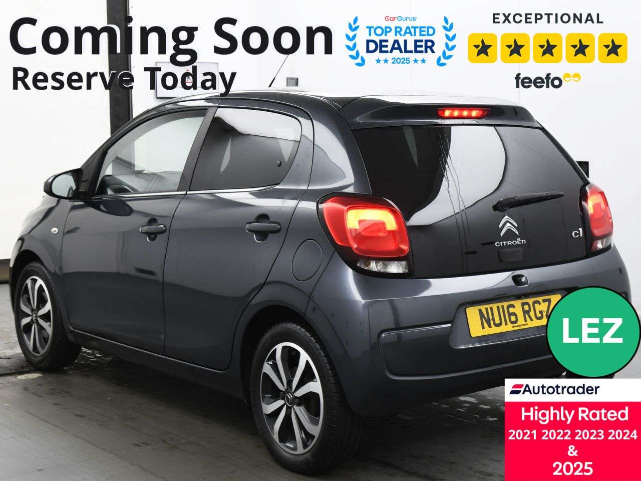 A 2016 CITROEN C1 1.2 PureTech Flair Hatchback 5dr Petrol Manual Euro 6 (82 ps) P/X Welcome - A 2016 CITROEN C1 1.2 PureTech Flair Hatchback 5dr Petrol Manual Euro 6 (82 ps) P/X Welcome -
