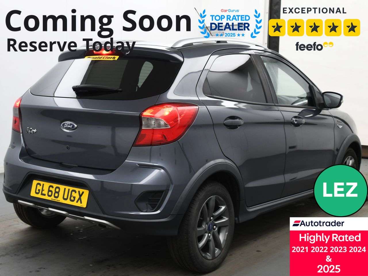 A 2018 FORD KA+ 1.2 Ti-VCT Active Hatchback 5dr Petrol Manual Euro 6 (s/s) (85 ps) Part Exc A 2018 FORD KA+ 1.2 Ti-VCT Active Hatchback 5dr Petrol Manual Euro 6 (s/s) (85 ps) Part Exc