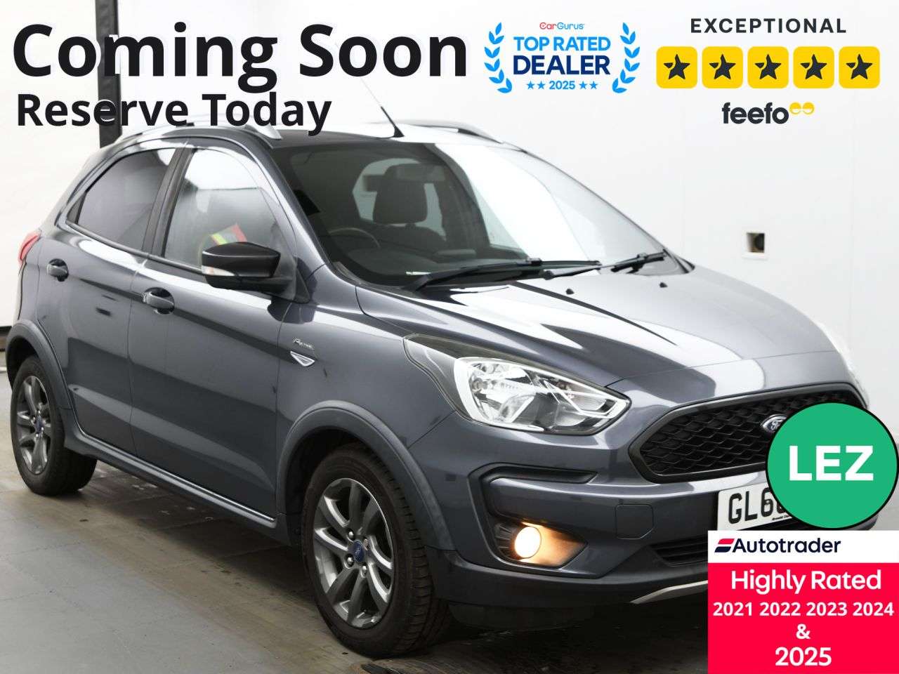 A 2018 FORD KA+ 1.2 Ti-VCT Active Hatchback 5dr Petrol Manual Euro 6 (s/s) (85 ps) Part Exc A 2018 FORD KA+ 1.2 Ti-VCT Active Hatchback 5dr Petrol Manual Euro 6 (s/s) (85 ps) Part Exc