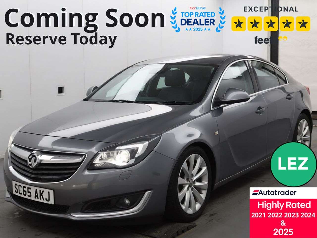 A 2015 VAUXHALL INSIGNIA 1.6 CDTi ecoFLEX Elite Hatchback 5dr Diesel Manual Euro 6 (s/s) (136 ps) Pa A 2015 VAUXHALL INSIGNIA 1.6 CDTi ecoFLEX Elite Hatchback 5dr Diesel Manual Euro 6 (s/s) (136 ps) Pa