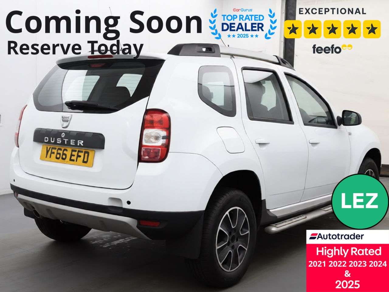 A 2016 DACIA DUSTER 1.5 dCi Prestige SUV 5dr Diesel Manual Euro 6 (s/s) (110 ps) Part Ex Welcom A 2016 DACIA DUSTER 1.5 dCi Prestige SUV 5dr Diesel Manual Euro 6 (s/s) (110 ps) Part Ex Welcom
