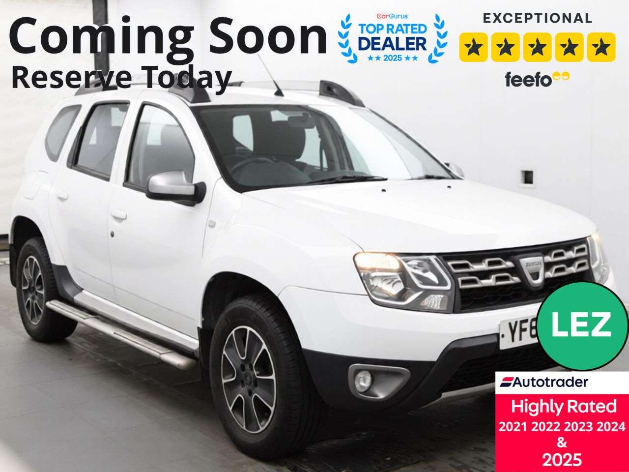 A 2016 DACIA DUSTER 1.5 dCi Prestige SUV 5dr Diesel Manual Euro 6 (s/s) (110 ps) Part Ex Welcom A 2016 DACIA DUSTER 1.5 dCi Prestige SUV 5dr Diesel Manual Euro 6 (s/s) (110 ps) Part Ex Welcom