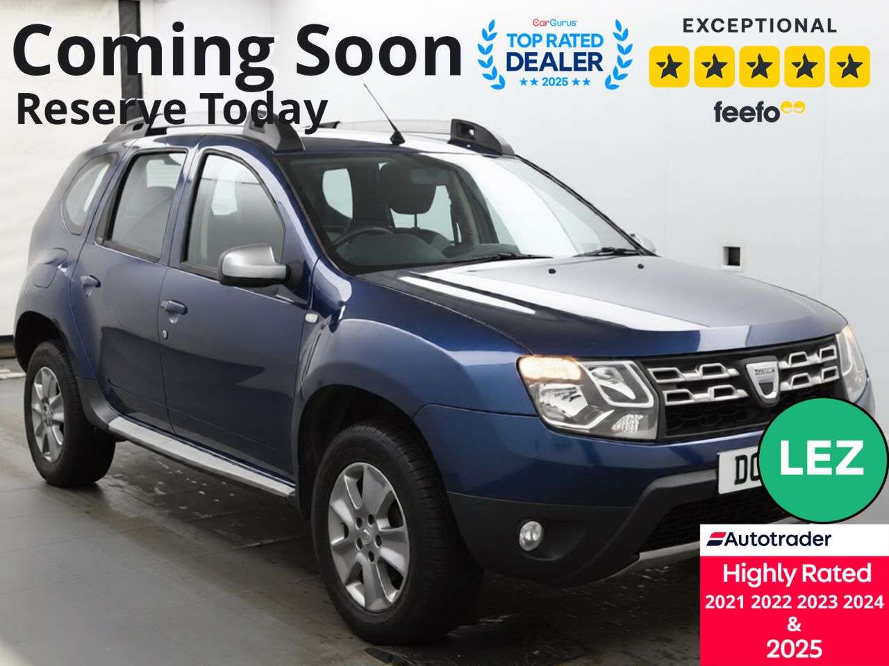 A 2016 DACIA DUSTER 1.5 dCi Laureate SUV 5dr Diesel Manual Euro 6 (s/s) (110 ps) Part Ex Welcom A 2016 DACIA DUSTER 1.5 dCi Laureate SUV 5dr Diesel Manual Euro 6 (s/s) (110 ps) Part Ex Welcom