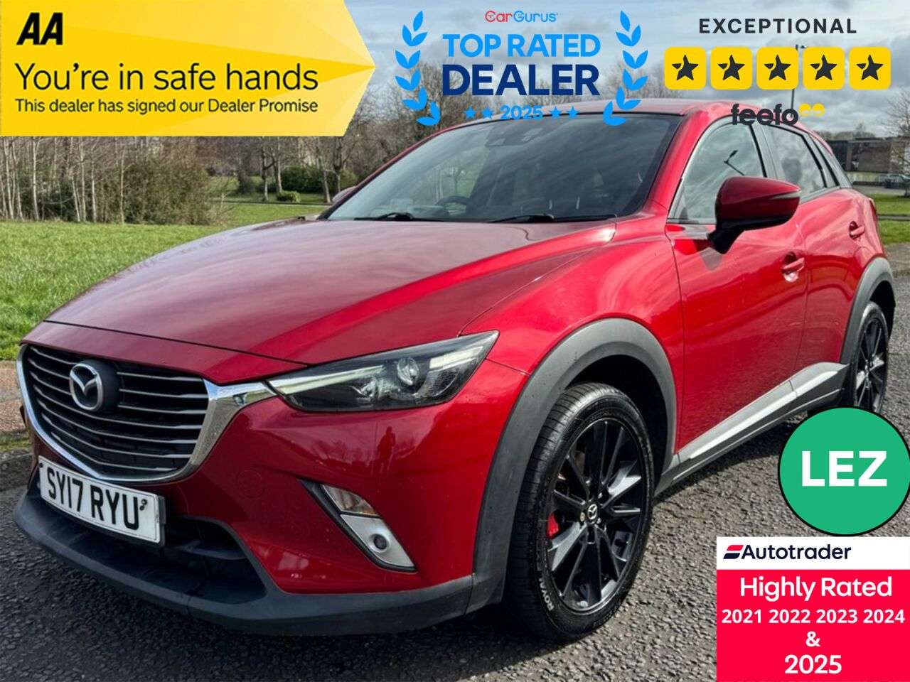 A 2017 MAZDA CX-3 2.0 SKYACTIV-G Sport Nav SUV 5dr Petrol Manual Euro 6 (s/s) (121 ps) Part E A 2017 MAZDA CX-3 2.0 SKYACTIV-G Sport Nav SUV 5dr Petrol Manual Euro 6 (s/s) (121 ps) Part E