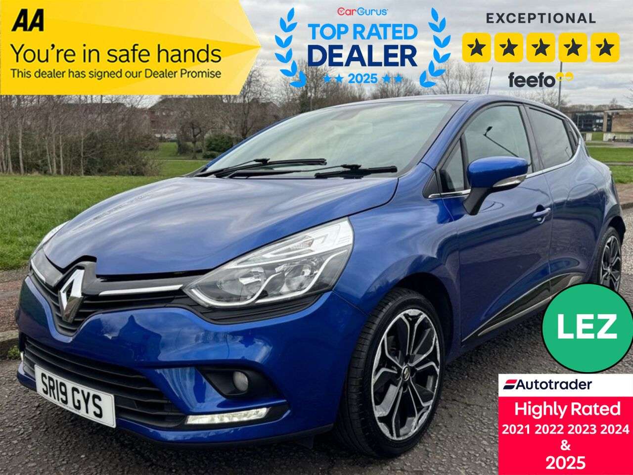 A 2019 RENAULT CLIO 0.9 TCe Iconic Hatchback 5dr Petrol Manual Euro 6 (s/s) (90 ps) Part Ex Wel A 2019 RENAULT CLIO 0.9 TCe Iconic Hatchback 5dr Petrol Manual Euro 6 (s/s) (90 ps) Part Ex Wel