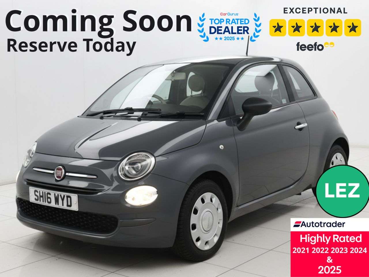 A 2016 FIAT 500 1.2 Pop Hatchback 3dr Petrol Manual Euro 6 (s/s) (69 bhp) Part Ex Welcome A 2016 FIAT 500 1.2 Pop Hatchback 3dr Petrol Manual Euro 6 (s/s) (69 bhp) Part Ex Welcome
