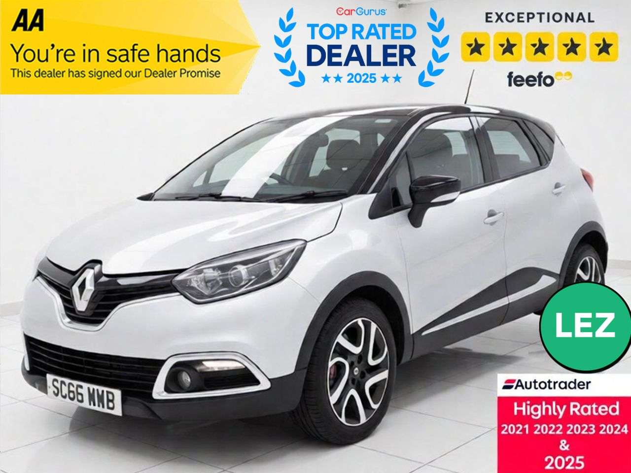 A 2016 RENAULT CAPTUR 1.5 dCi ENERGY Dynamique Nav SUV 5dr Diesel Manual Euro 6 (s/s) (90 ps) Par A 2016 RENAULT CAPTUR 1.5 dCi ENERGY Dynamique Nav SUV 5dr Diesel Manual Euro 6 (s/s) (90 ps) Par