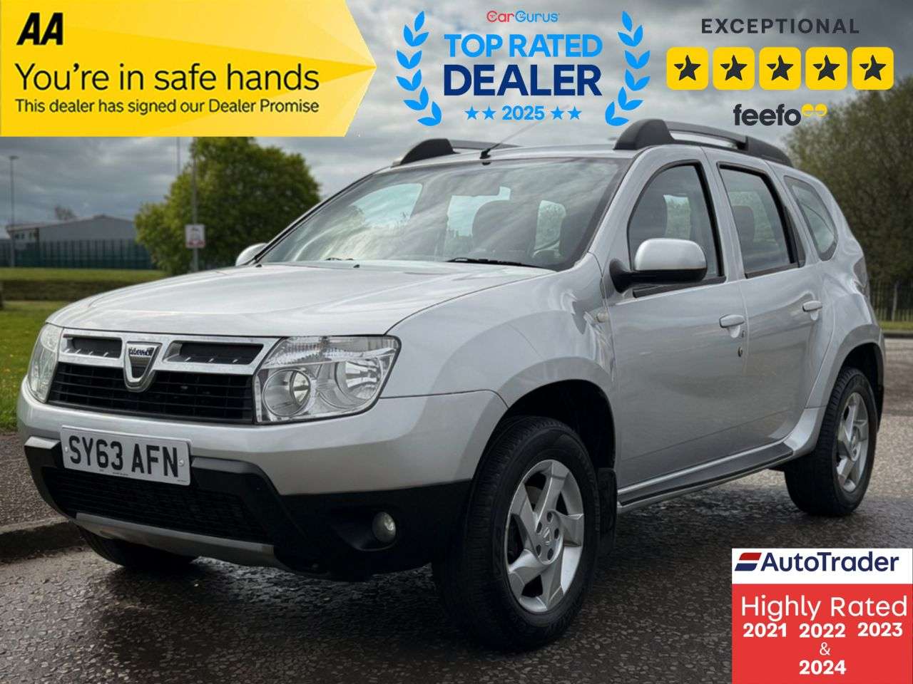 A 2013 DACIA DUSTER 1.5 dCi Laureate SUV 5dr Diesel Manual 4WD Euro 5 (110 ps) Part Ex Welcome A 2013 DACIA DUSTER 1.5 dCi Laureate SUV 5dr Diesel Manual 4WD Euro 5 (110 ps) Part Ex Welcome