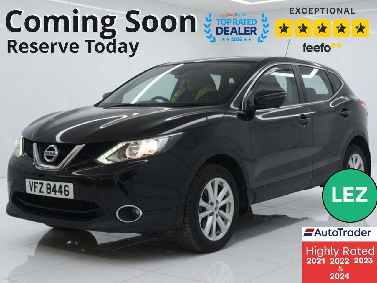 A 2015 NISSAN QASHQAI 1.5 dCi Acenta SUV 5dr Diesel Manual 2WD Euro 5 (s/s) (110 ps) Part Ex Welc A 2015 NISSAN QASHQAI 1.5 dCi Acenta SUV 5dr Diesel Manual 2WD Euro 5 (s/s) (110 ps) Part Ex Welc