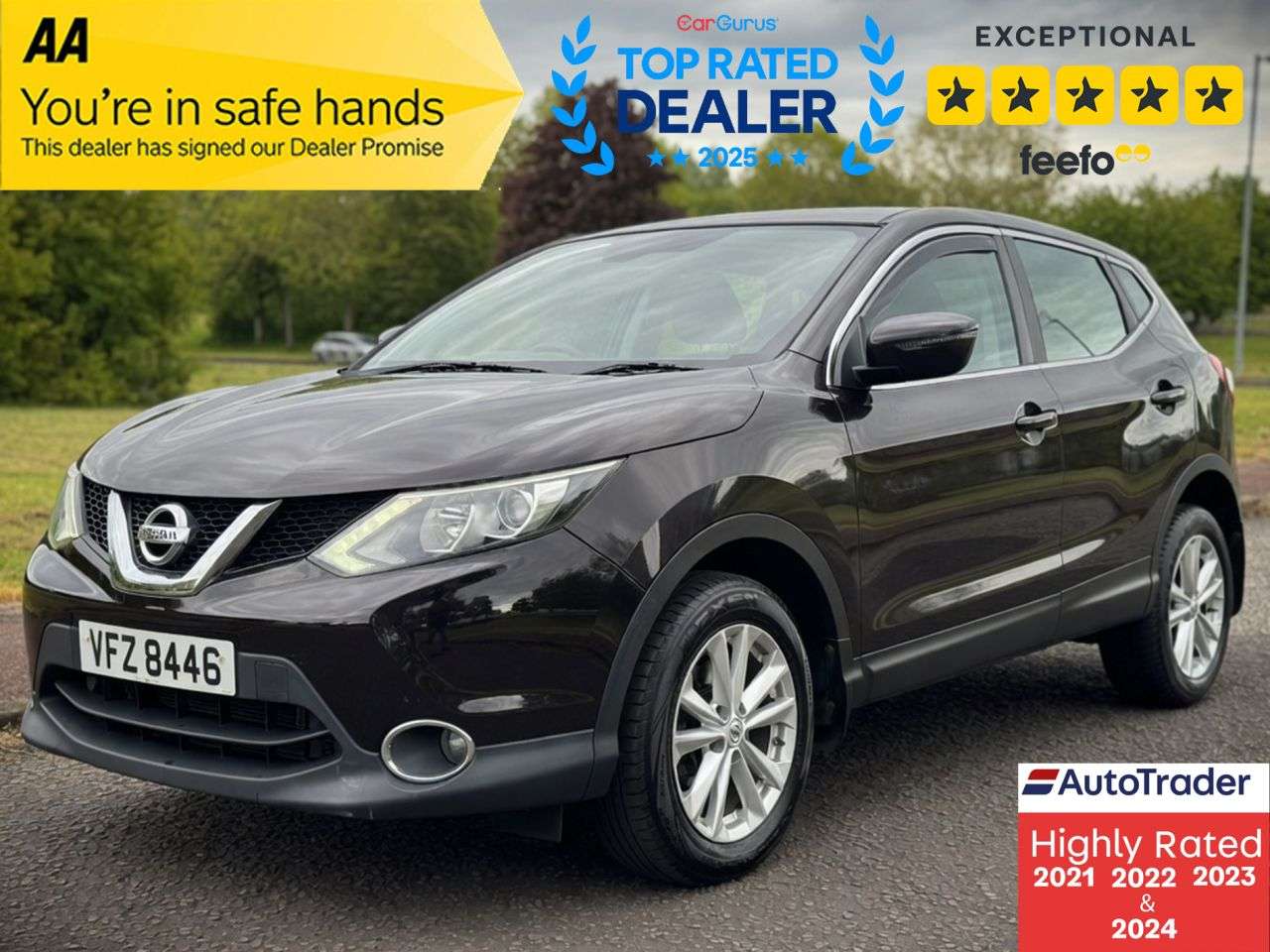 A 2015 NISSAN QASHQAI 1.5 dCi Acenta SUV 5dr Diesel Manual 2WD Euro 5 (s/s) (110 ps) Part Ex Welc A 2015 NISSAN QASHQAI 1.5 dCi Acenta SUV 5dr Diesel Manual 2WD Euro 5 (s/s) (110 ps) Part Ex Welc