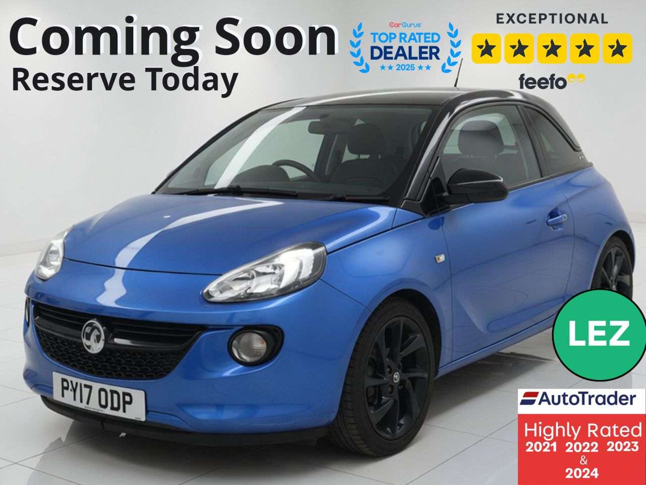 A 2017 VAUXHALL ADAM 1.2i ecoFLEX ENERGISED Hatchback 3dr Petrol Manual Euro 6 (s/s) (70 ps) Ide A 2017 VAUXHALL ADAM 1.2i ecoFLEX ENERGISED Hatchback 3dr Petrol Manual Euro 6 (s/s) (70 ps) Ide