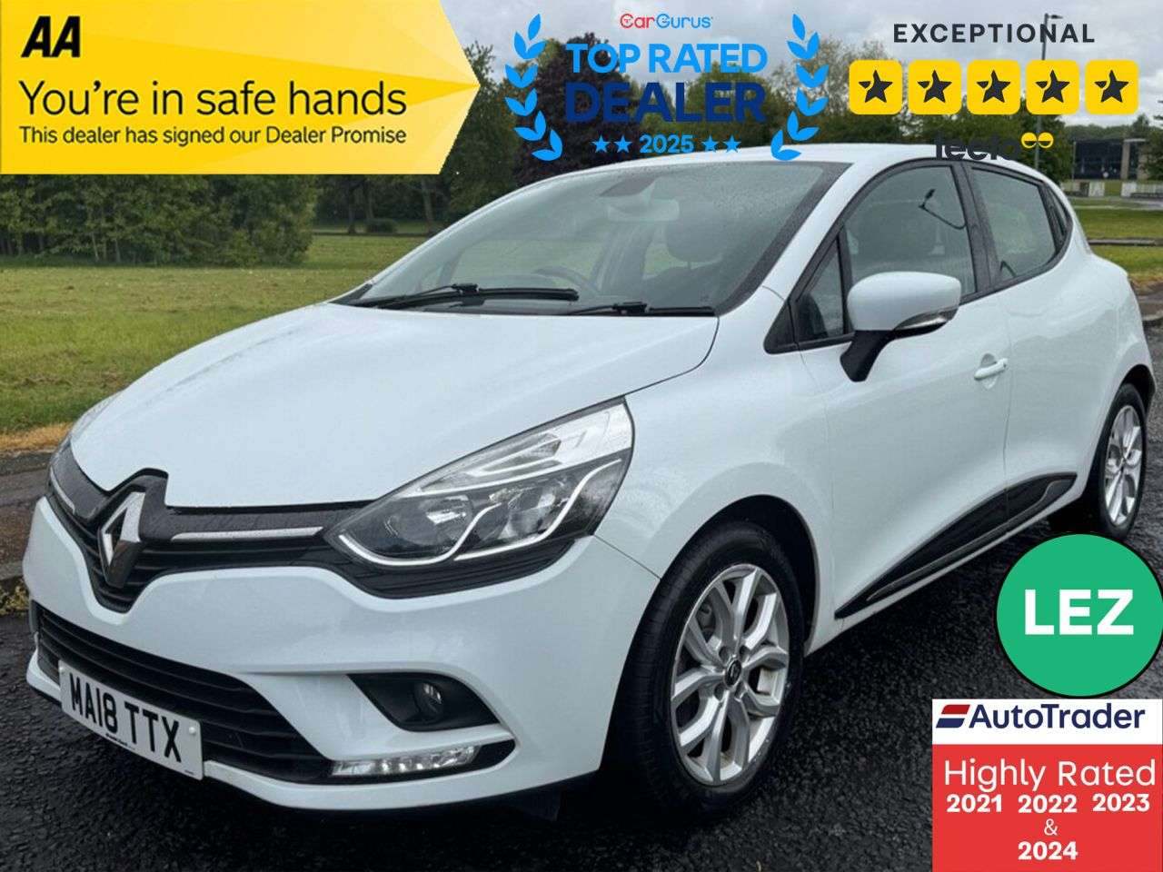 A 2018 RENAULT CLIO 1.5 dCi Dynamique Nav Hatchback 5dr Diesel Manual Euro 6 (s/s) (90 ps) Part A 2018 RENAULT CLIO 1.5 dCi Dynamique Nav Hatchback 5dr Diesel Manual Euro 6 (s/s) (90 ps) Part