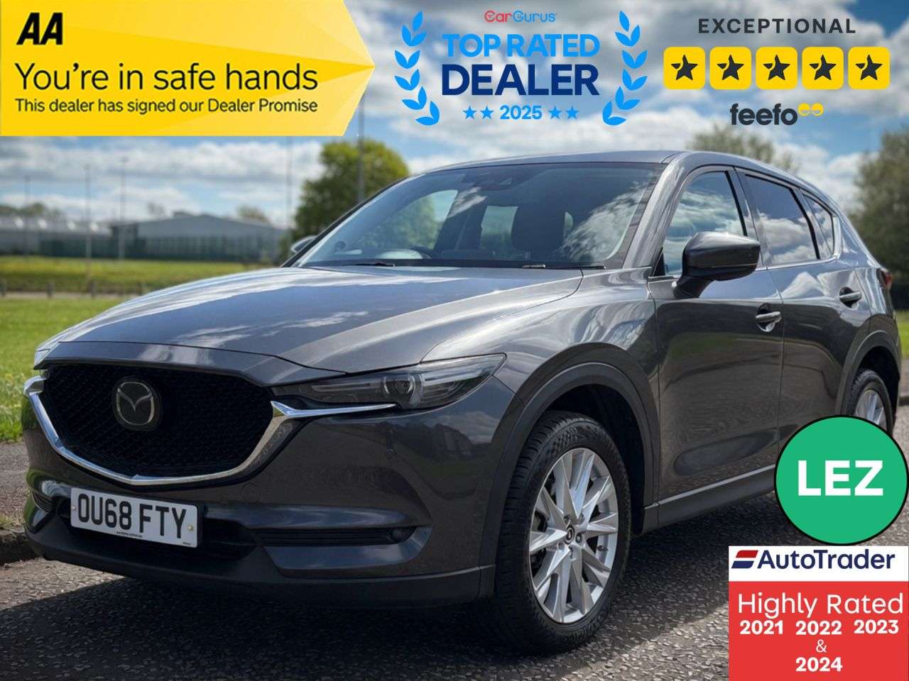A 2018 MAZDA CX-5 2.0 SKYACTIV-G Sport Nav+ SUV 5dr Petrol Manual Euro 6 (s/s) (165 ps) Part A 2018 MAZDA CX-5 2.0 SKYACTIV-G Sport Nav+ SUV 5dr Petrol Manual Euro 6 (s/s) (165 ps) Part