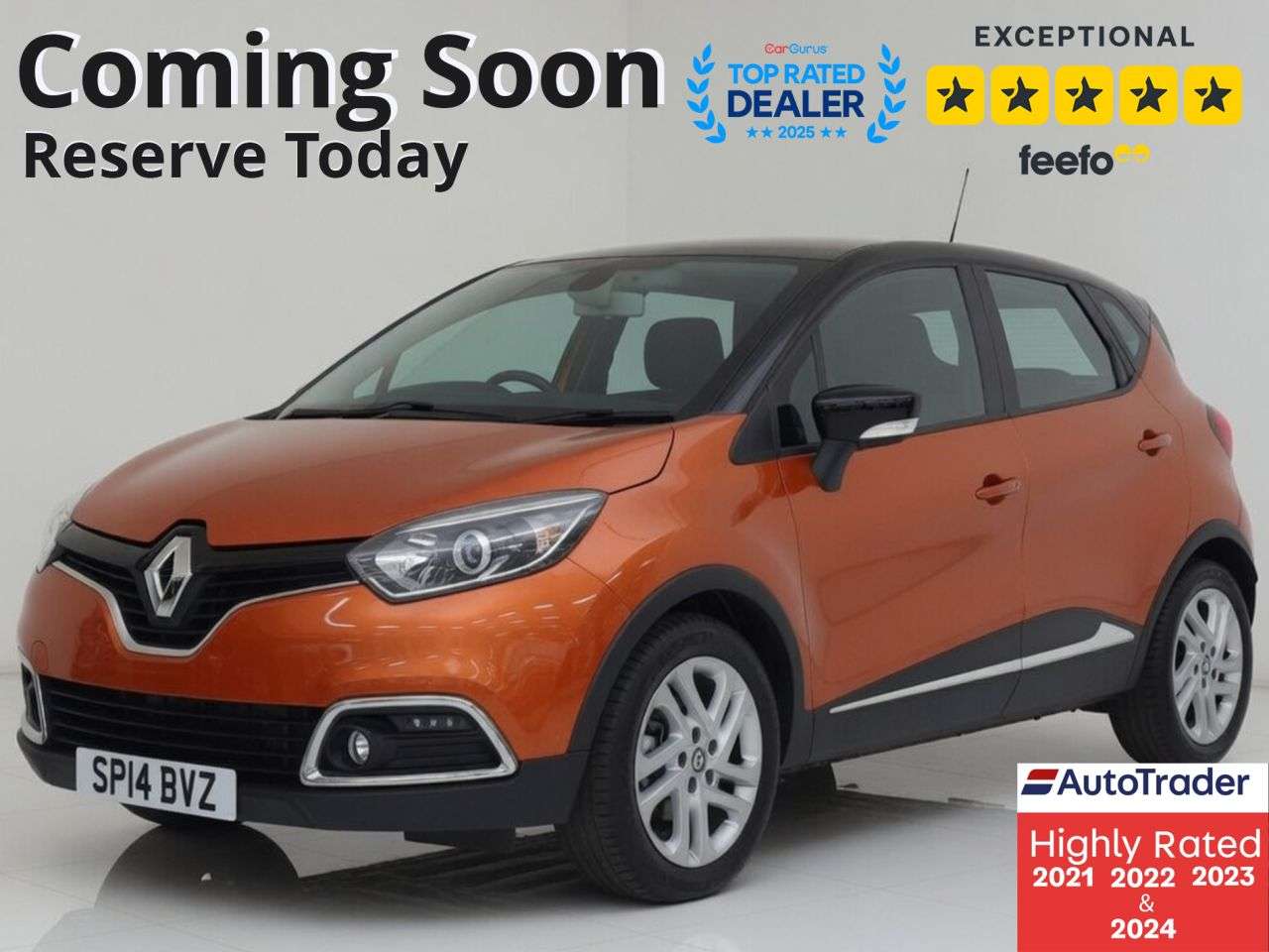 A 2014 RENAULT CAPTUR 1.5 dCi ENERGY Dynamique MediaNav SUV 5dr Diesel Manual Euro 5 (s/s) (90 ps A 2014 RENAULT CAPTUR 1.5 dCi ENERGY Dynamique MediaNav SUV 5dr Diesel Manual Euro 5 (s/s) (90 ps
