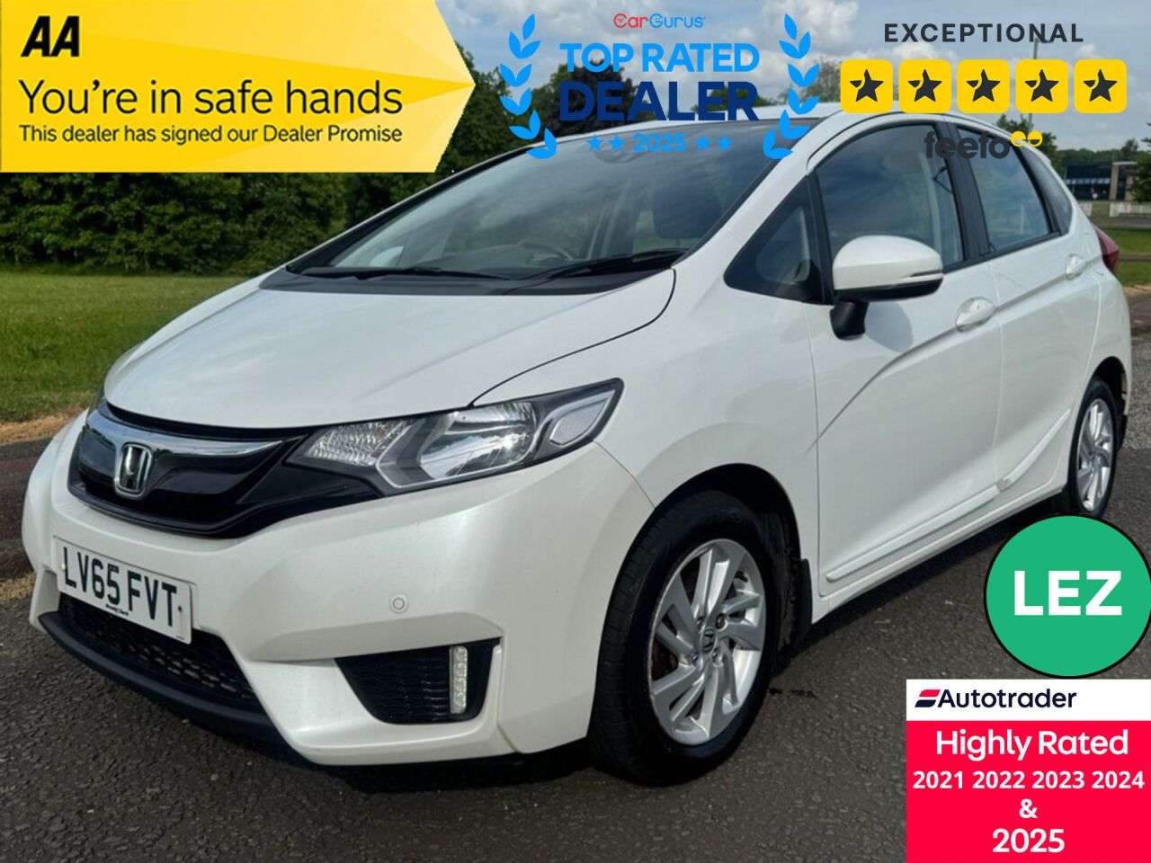 A 2015 HONDA JAZZ 1.3 i-VTEC SE Hatchback 5dr Petrol Manual Euro 6 (s/s) (102 ps) Part Exchan A 2015 HONDA JAZZ 1.3 i-VTEC SE Hatchback 5dr Petrol Manual Euro 6 (s/s) (102 ps) Part Exchan