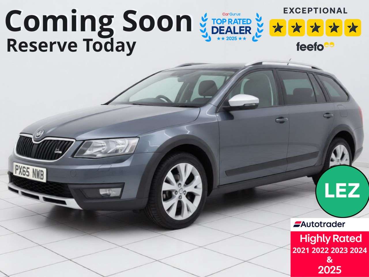 A 2015 SKODA OCTAVIA 2.0 TDI Scout Estate 5dr Diesel Manual 4WD Euro 6 (s/s) (150 ps) Part Excha A 2015 SKODA OCTAVIA 2.0 TDI Scout Estate 5dr Diesel Manual 4WD Euro 6 (s/s) (150 ps) Part Excha