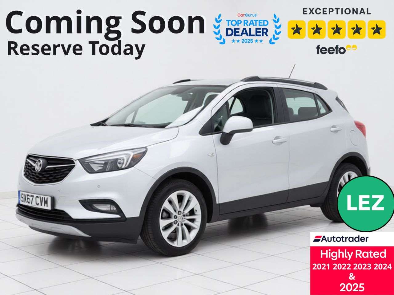 A 2017 VAUXHALL MOKKA X 1.4i Turbo Active SUV 5dr Petrol Manual Euro 6 (s/s) (140 ps) Part Ex Welco A 2017 VAUXHALL MOKKA X 1.4i Turbo Active SUV 5dr Petrol Manual Euro 6 (s/s) (140 ps) Part Ex Welco