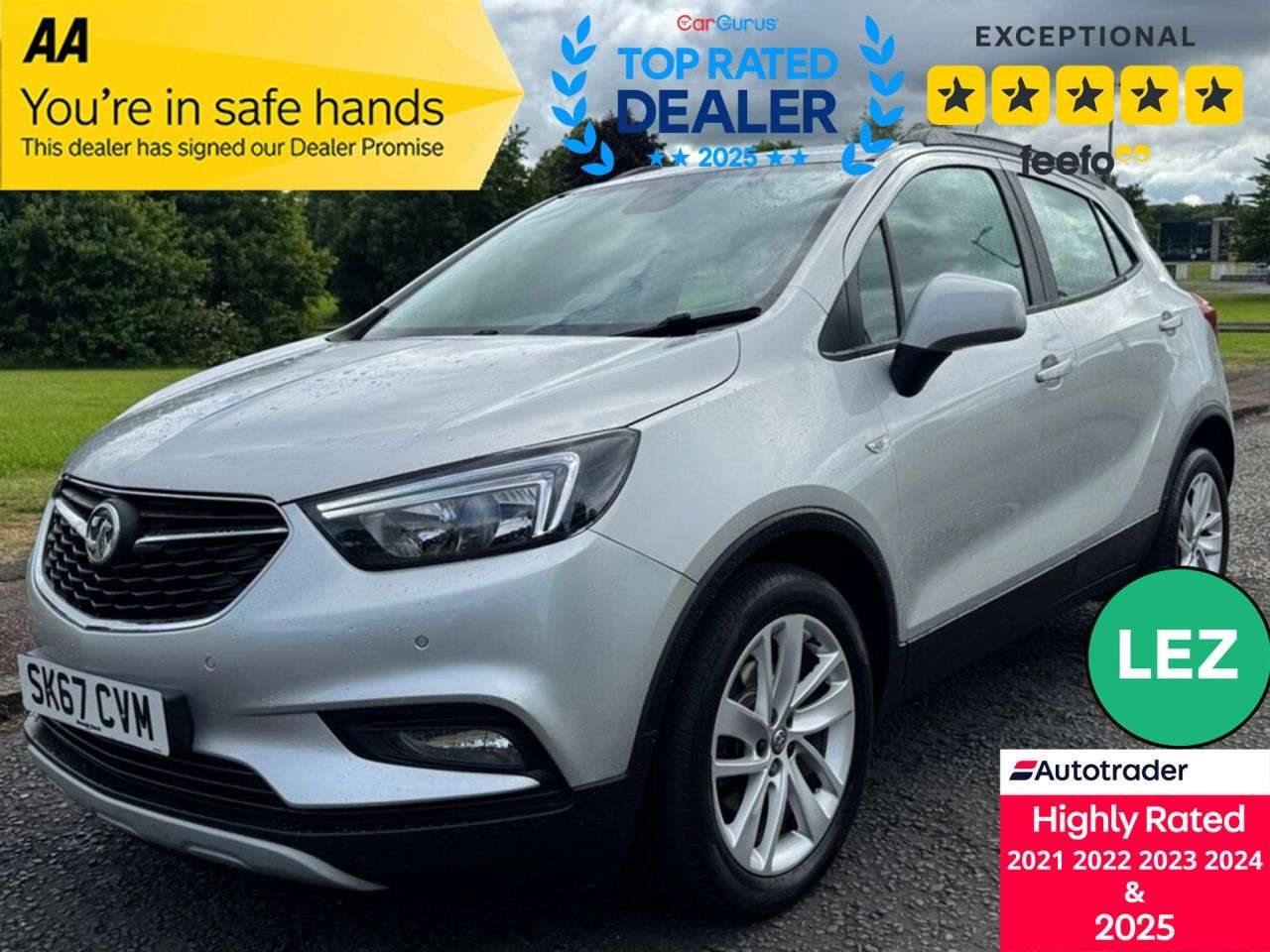 A 2017 VAUXHALL MOKKA X 1.4i Turbo Active SUV 5dr Petrol Manual Euro 6 (s/s) (140 ps) Part Ex Welco A 2017 VAUXHALL MOKKA X 1.4i Turbo Active SUV 5dr Petrol Manual Euro 6 (s/s) (140 ps) Part Ex Welco